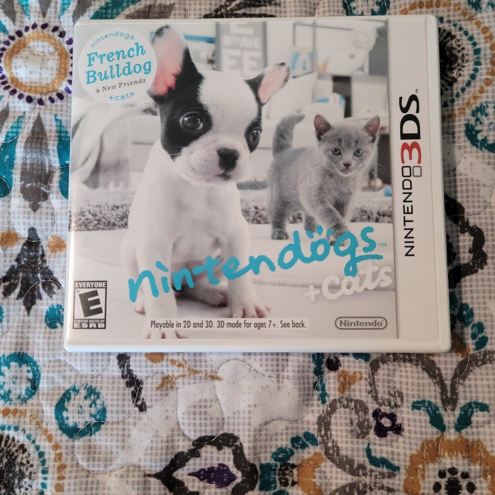 Nintendogs + cats Nintendo 3 DS Game